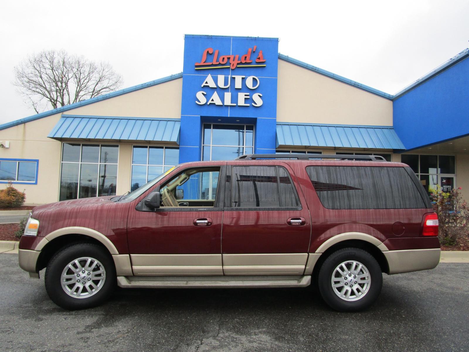 2012 RED Ford Expedition EL King Ranch 4WD (1FMJK1J56CE) with an 5.4L V8 SOHC 16V FFV engine, 6-Speed Automatic transmission, located at 1814 Albert Pike Road, Hot Springs, AR, 71913, (501) 623-1717, 34.494228, -93.094070 - Photo #0